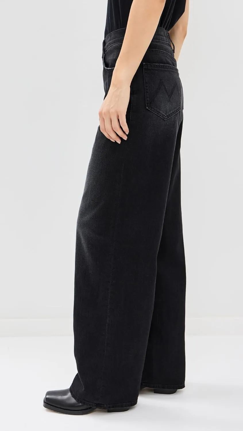 MOTHER Women's The Spinner Zip Sneak Jeans
