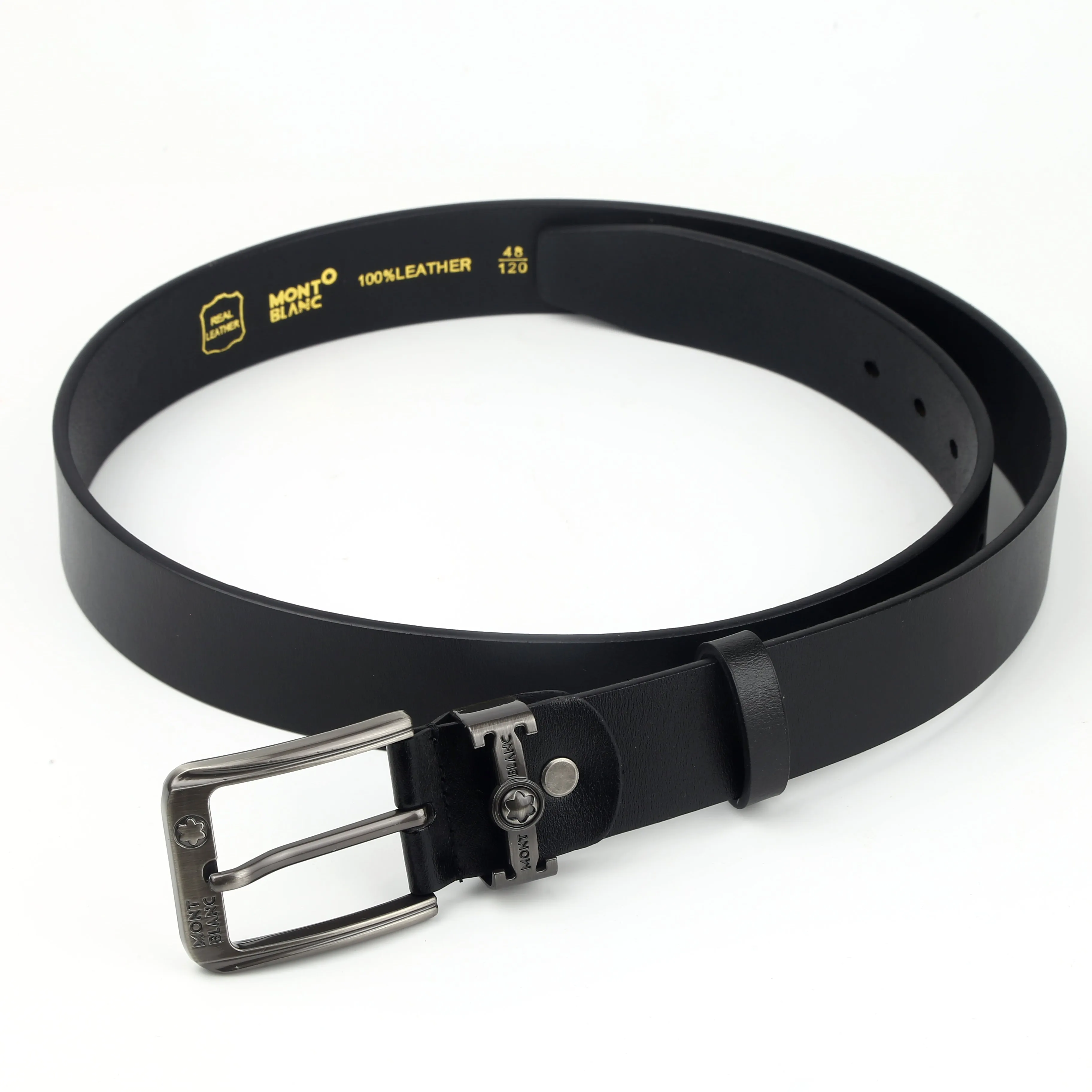 Mount Blanc leather belts