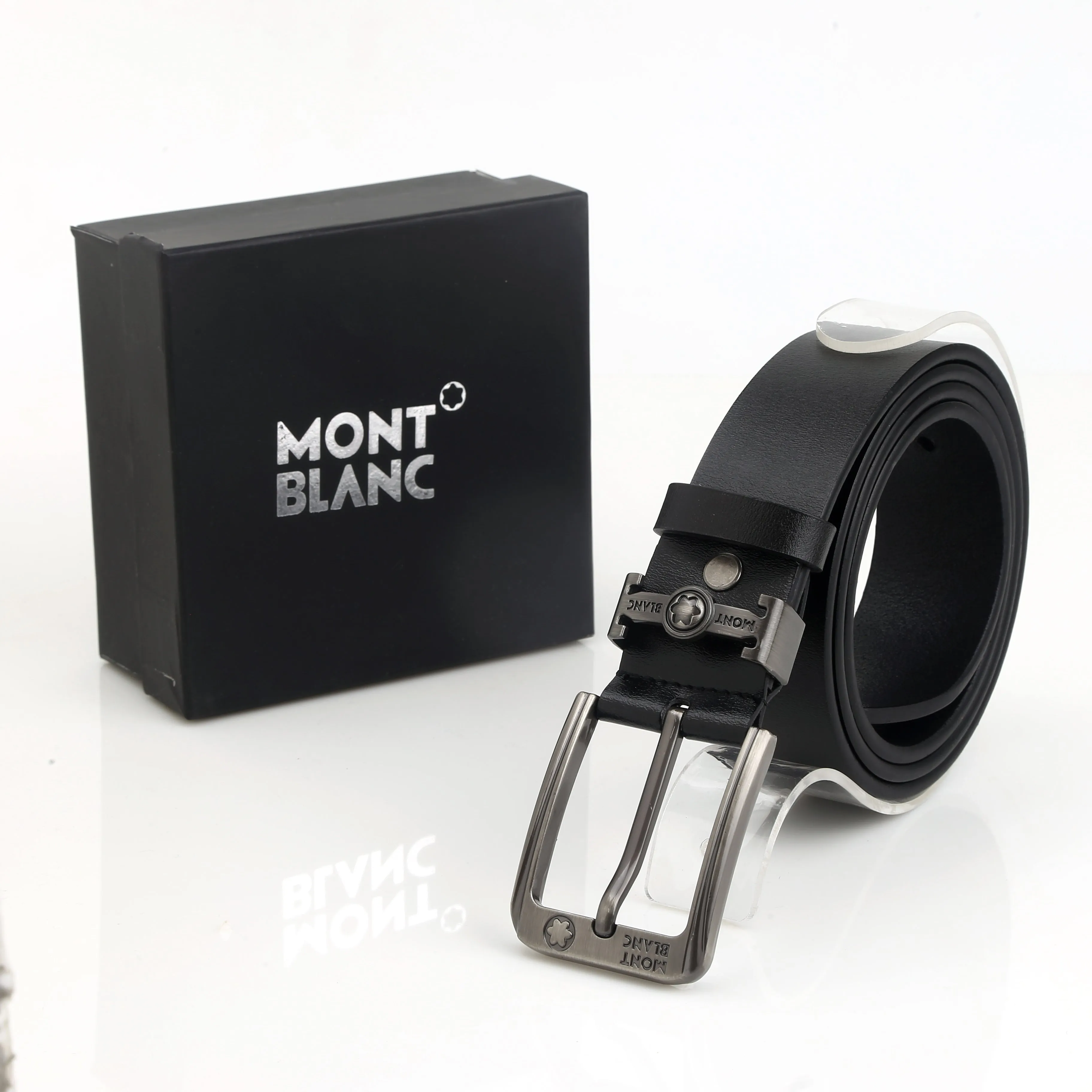 Mount Blanc leather belts
