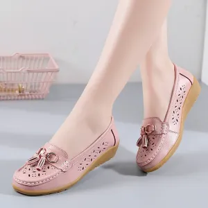 Nanccy Summer Hollow Out New Leather Shoes