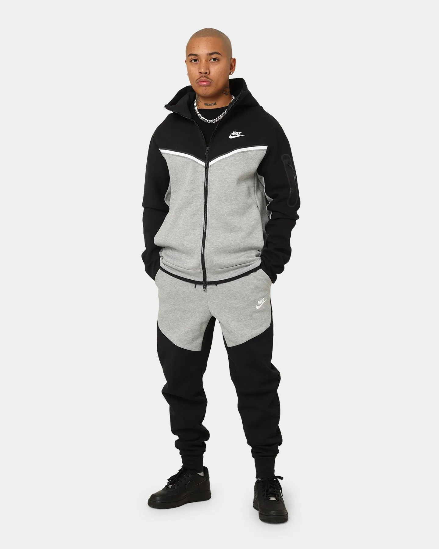 Nike Sportswear Tech Fleece Joggers Black/Dark Grey Heather