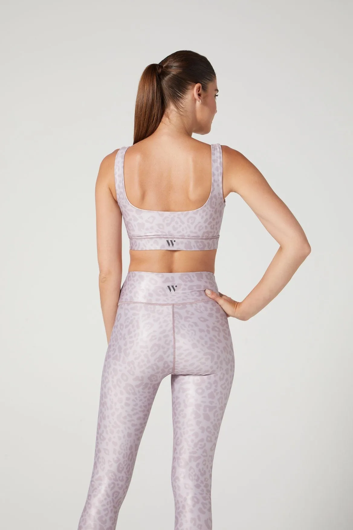 Nina Bra Satin Cheetah Blush