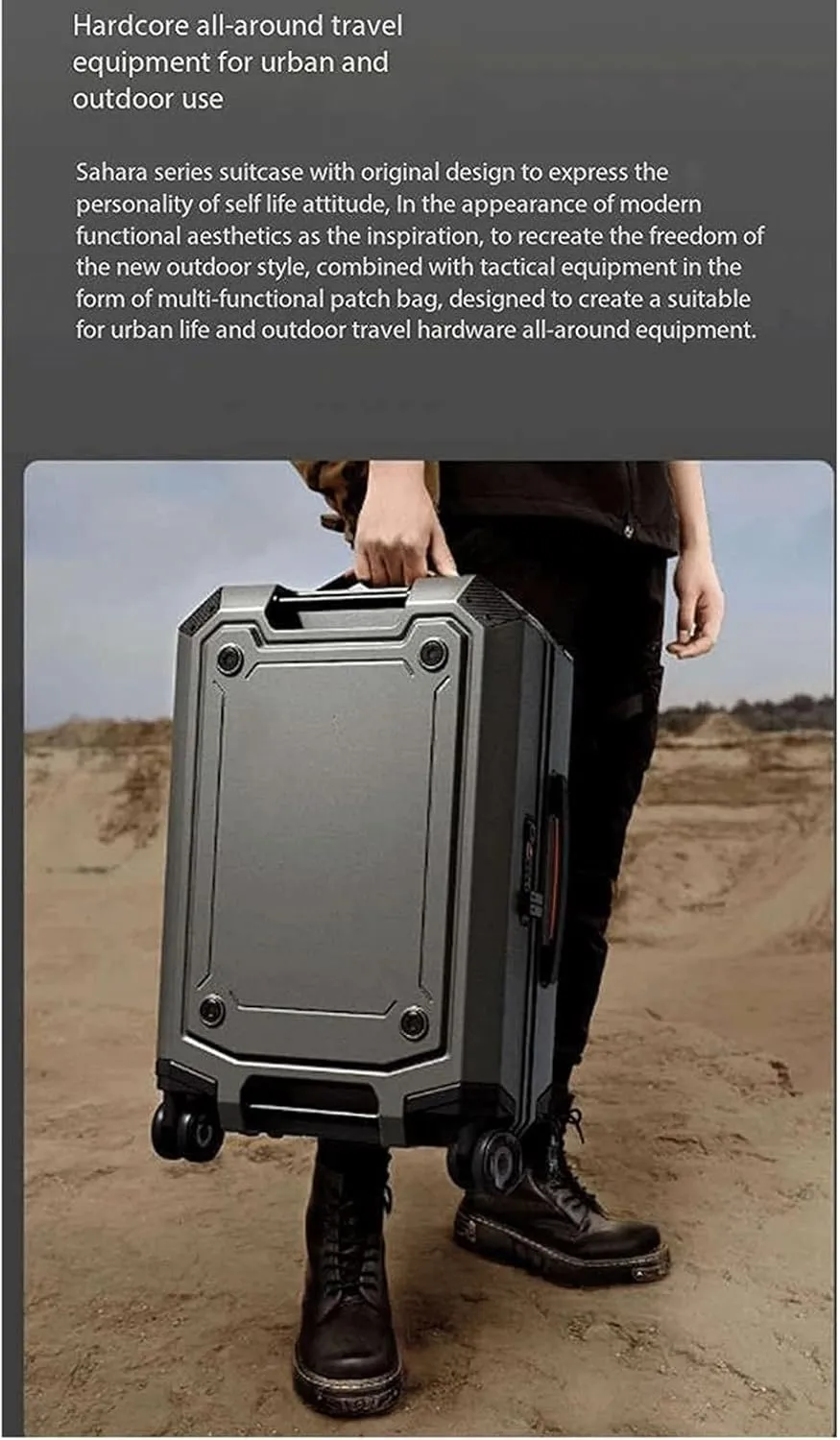 Portable Suitcase Carry On Luggage Zipperless Suitcase with 360 Swivel Wheels Luggage with TSA Lock and Swivel Wheels Durable Hard Shell Smooth to use (C 20 inch)