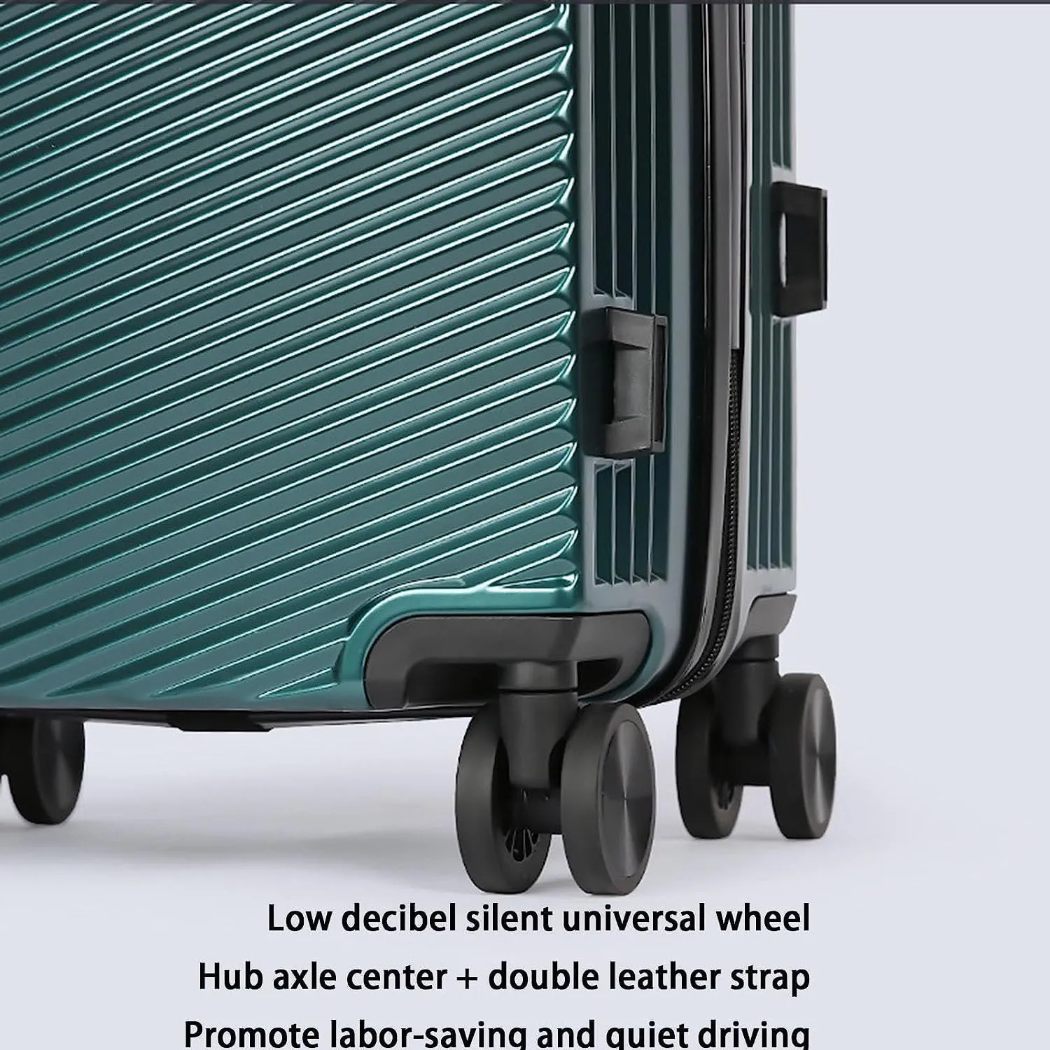 Portable Suitcase Portable Suitcases Aluminum Frame Luggage With Spinner Wheels Carry On Luggage Drop-resistant Safety Tsa Locking Suitcase Smooth to use (White 26 in)