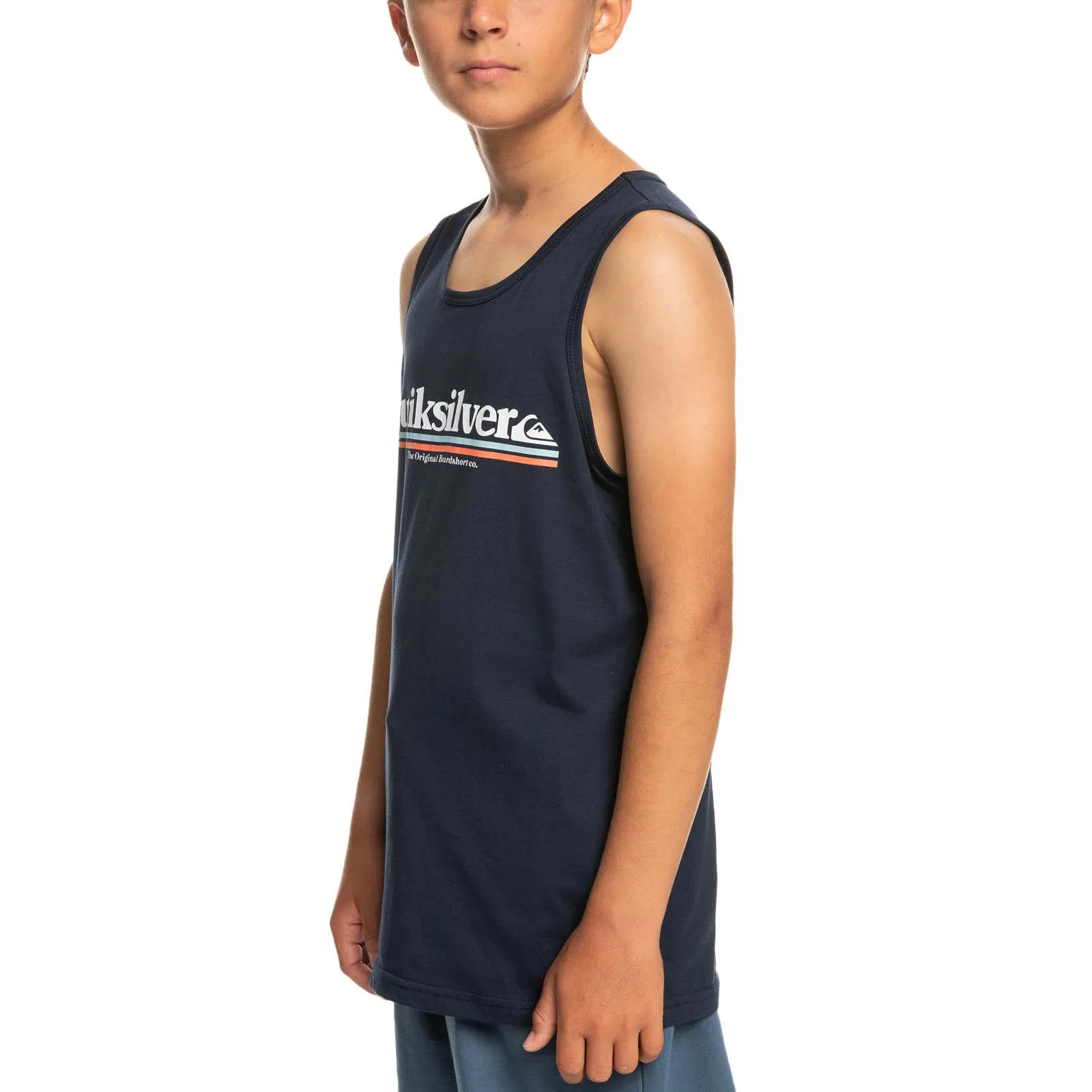 Quiksilver Kids Between the Line Sleeveless Vest - Navy Blazer
