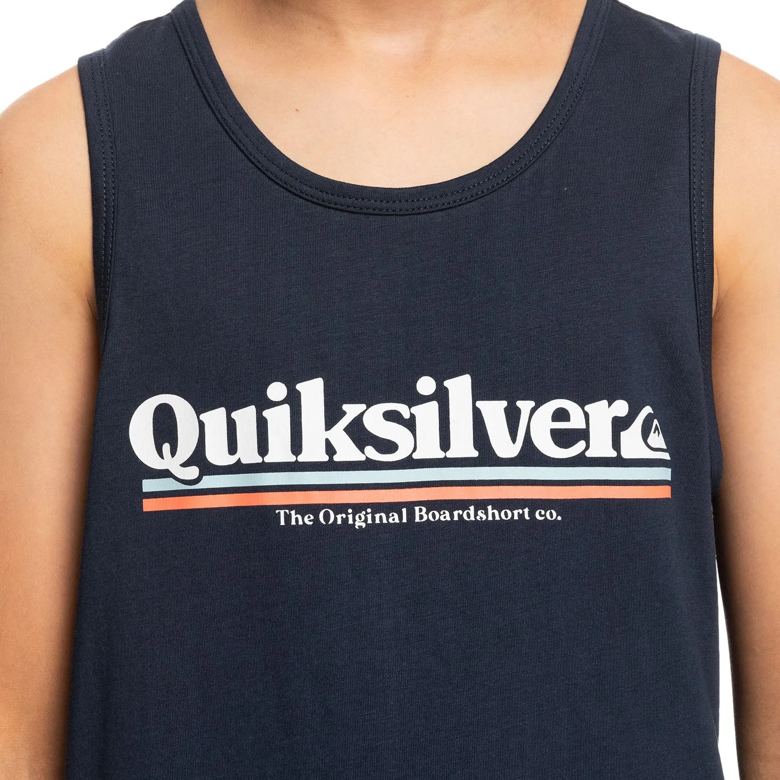 Quiksilver Kids Between the Line Sleeveless Vest - Navy Blazer
