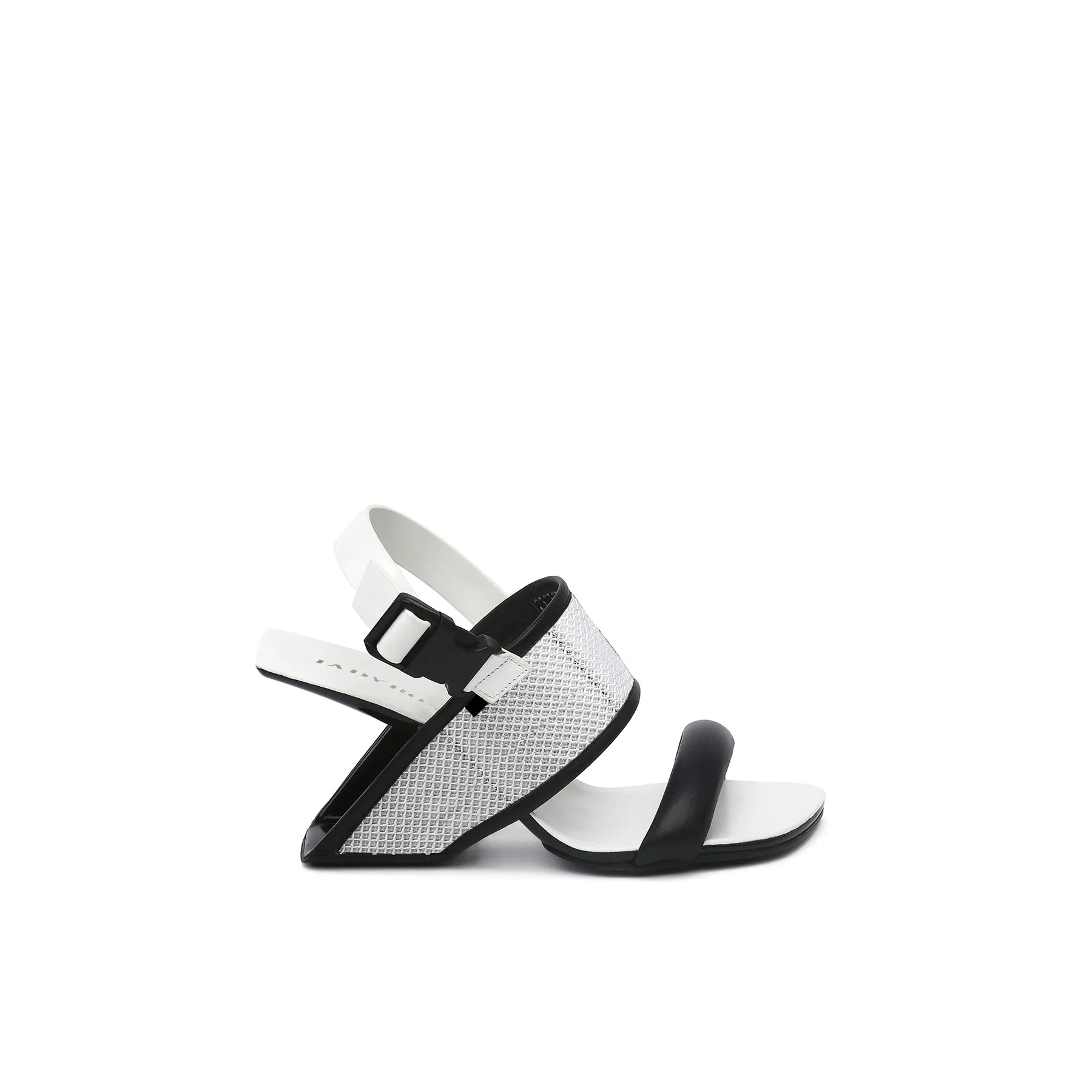 Square Toe Wide Strap Slingback Sandals