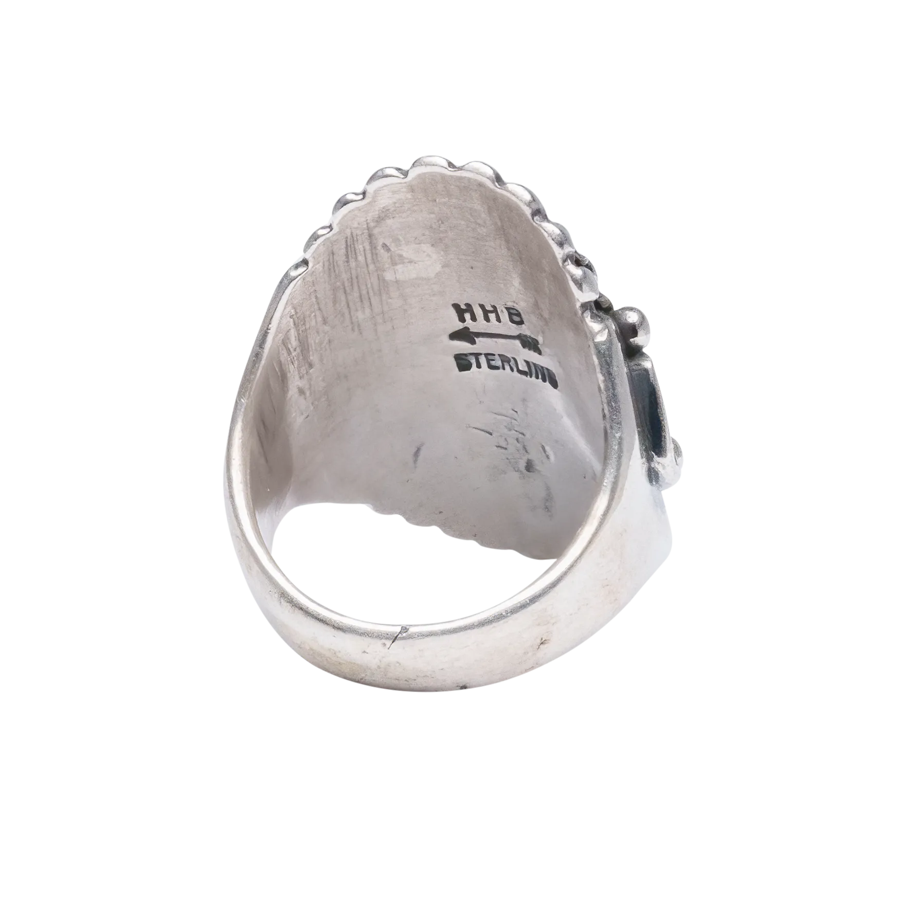 Sterling Silver Stamped Ring | Artisan Handmade