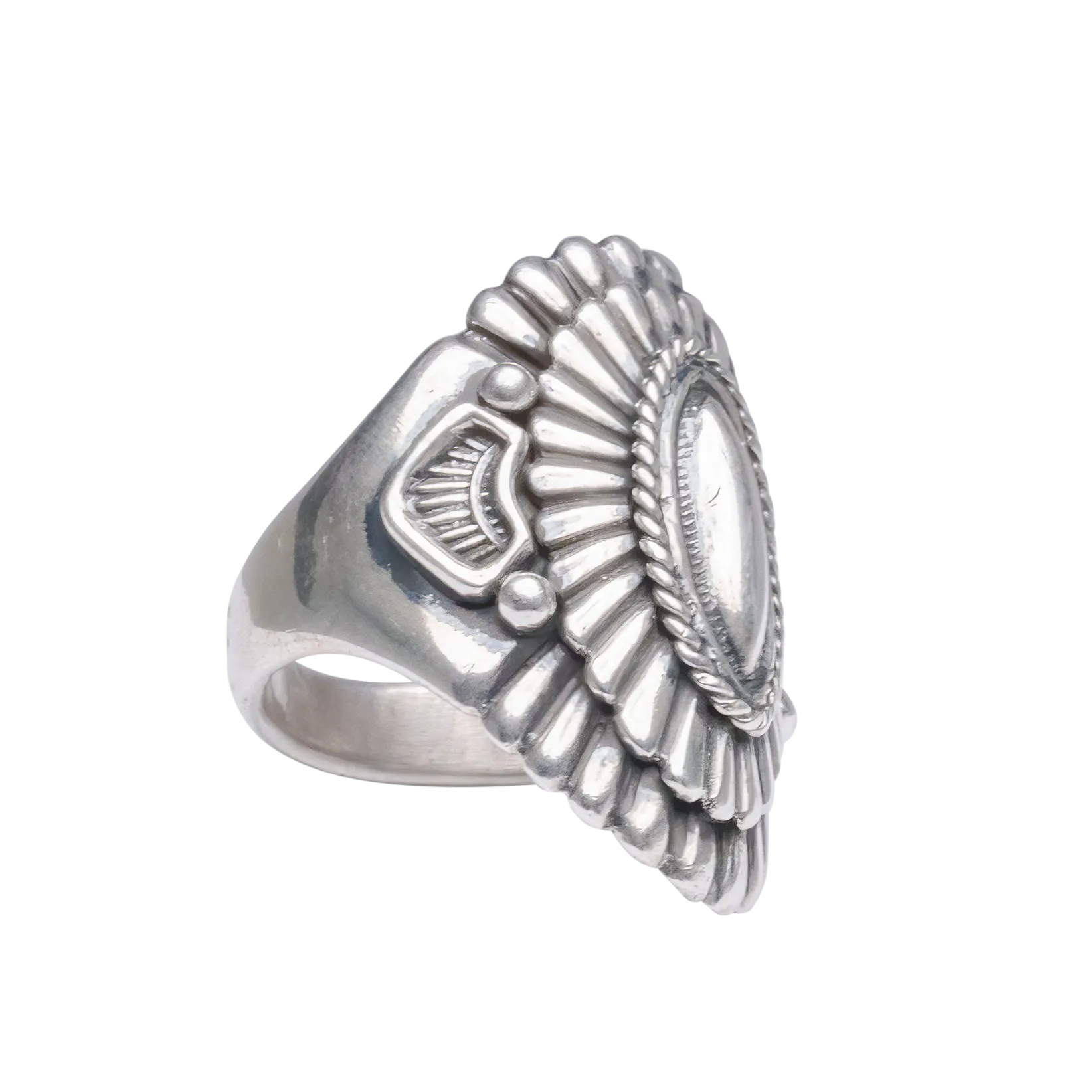 Sterling Silver Stamped Ring | Artisan Handmade