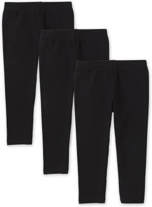 The Children's Place Girls' Capri Leggings Everyday Multipacks