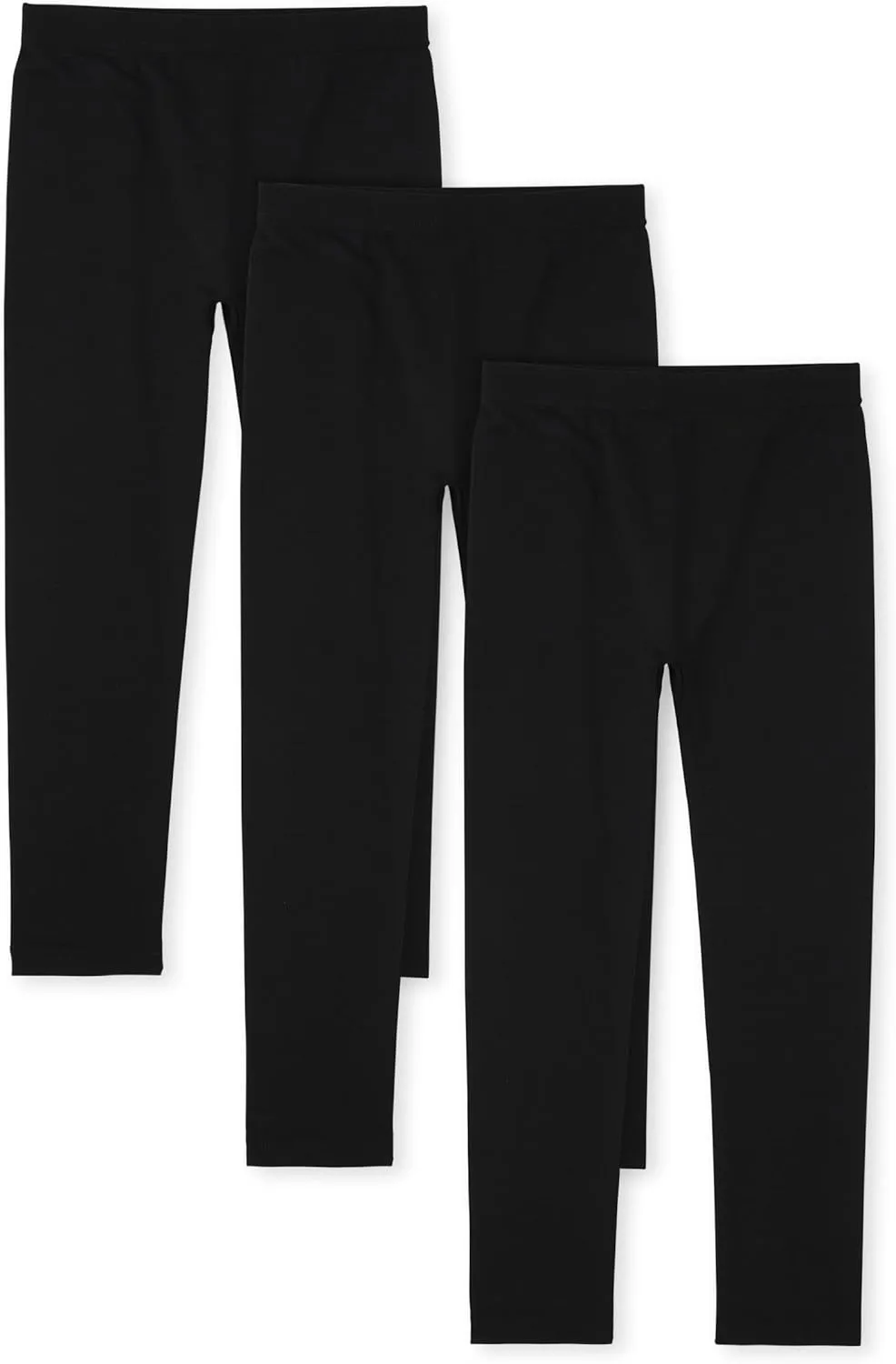 The Children's Place Girls' Fleece Lined Leggings 3 Pack