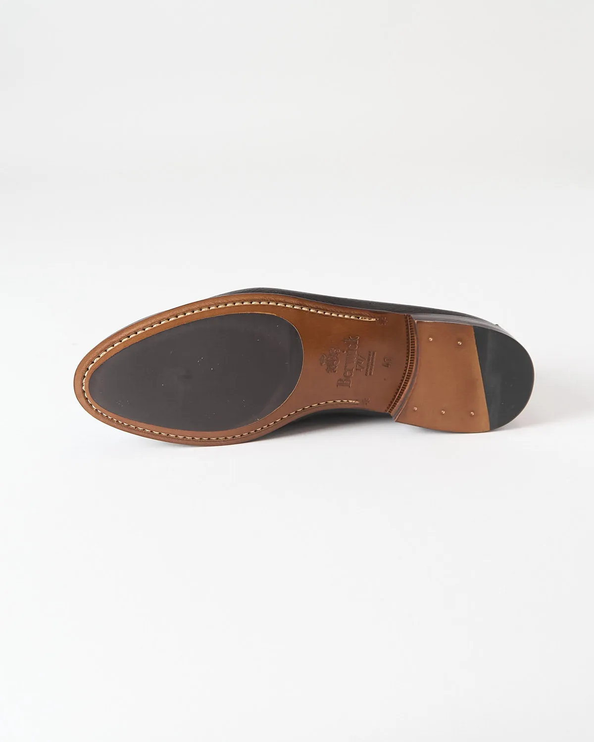 Unlined Pebbled Leather Flex Loafers