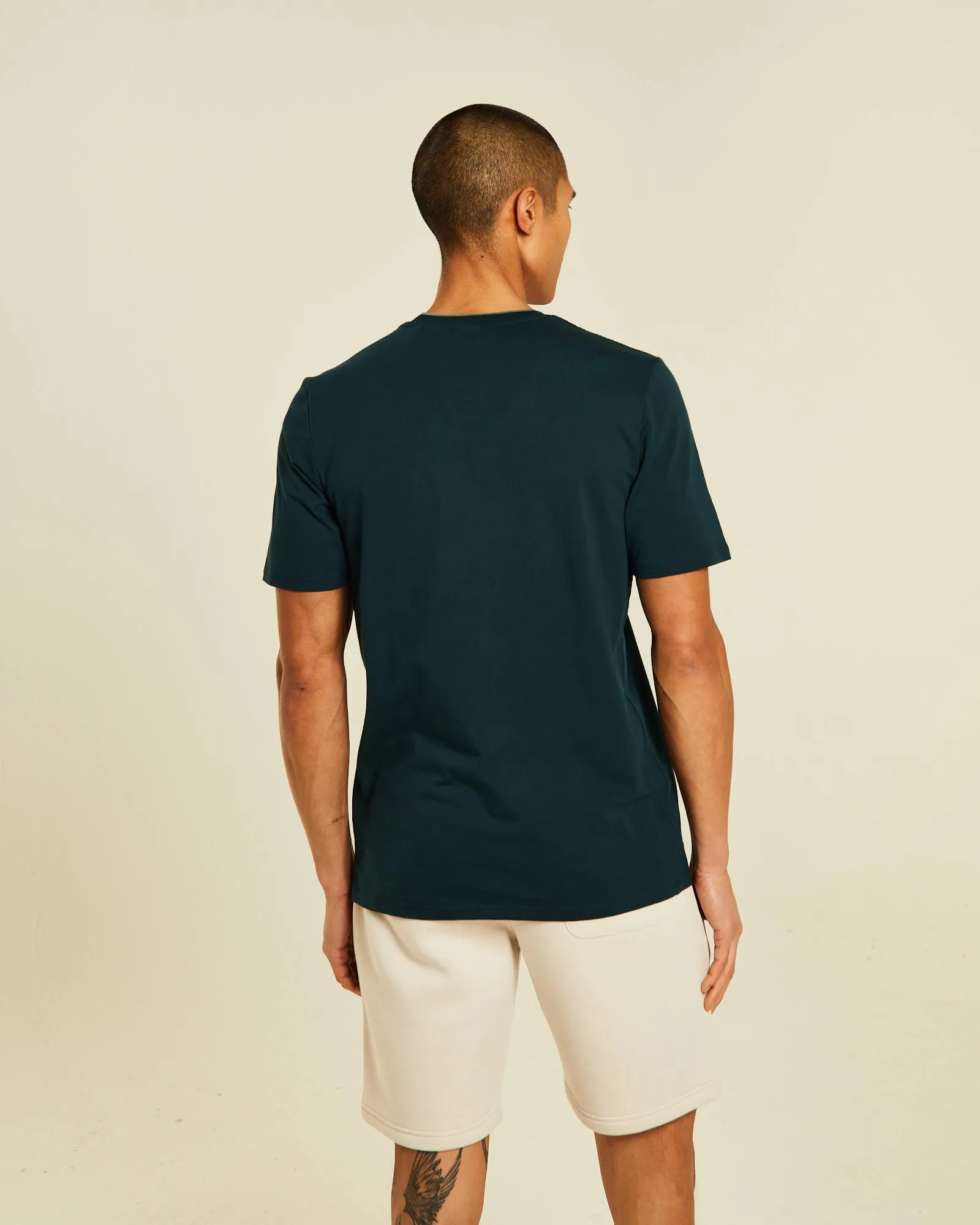 Vidal Tee Midnight Green