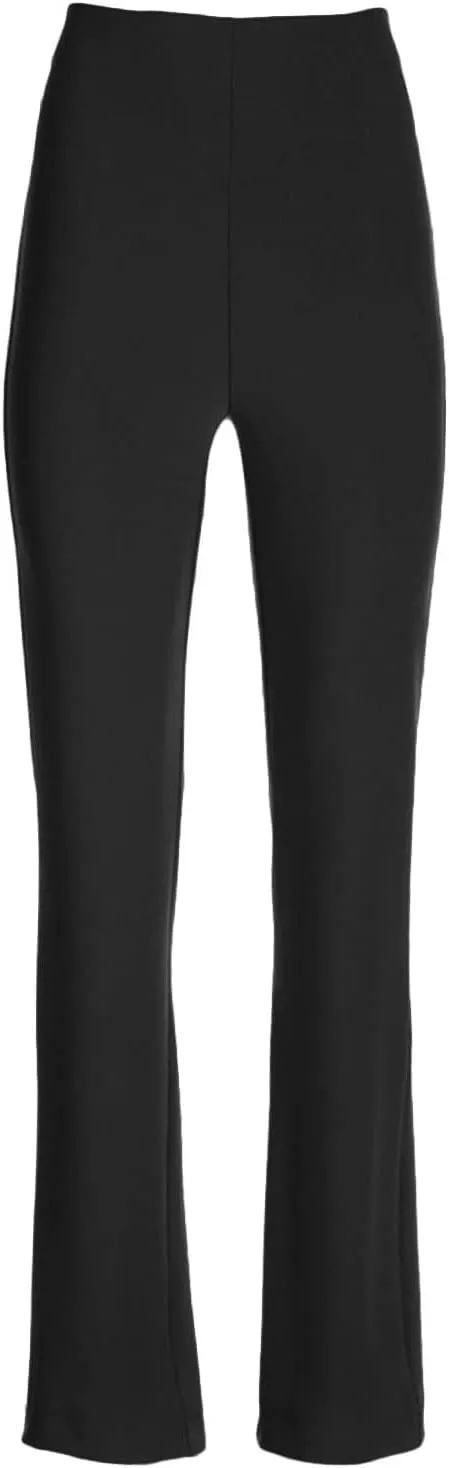 Women High Waist Pull-On Dress Pants Tummy Control Yoga Legging Trousers Business Casual Office Suit Pants for Work