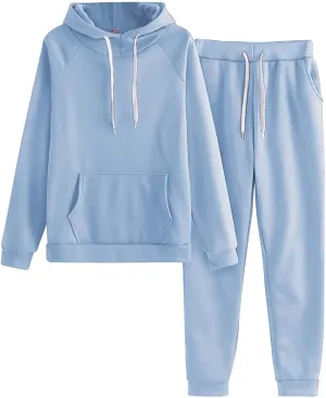 Women's 2 Piece Lounge Sets Long Sleeve Crewneck Graphic Lounge Long Sleeve Shirts Yoga Pants Outfits