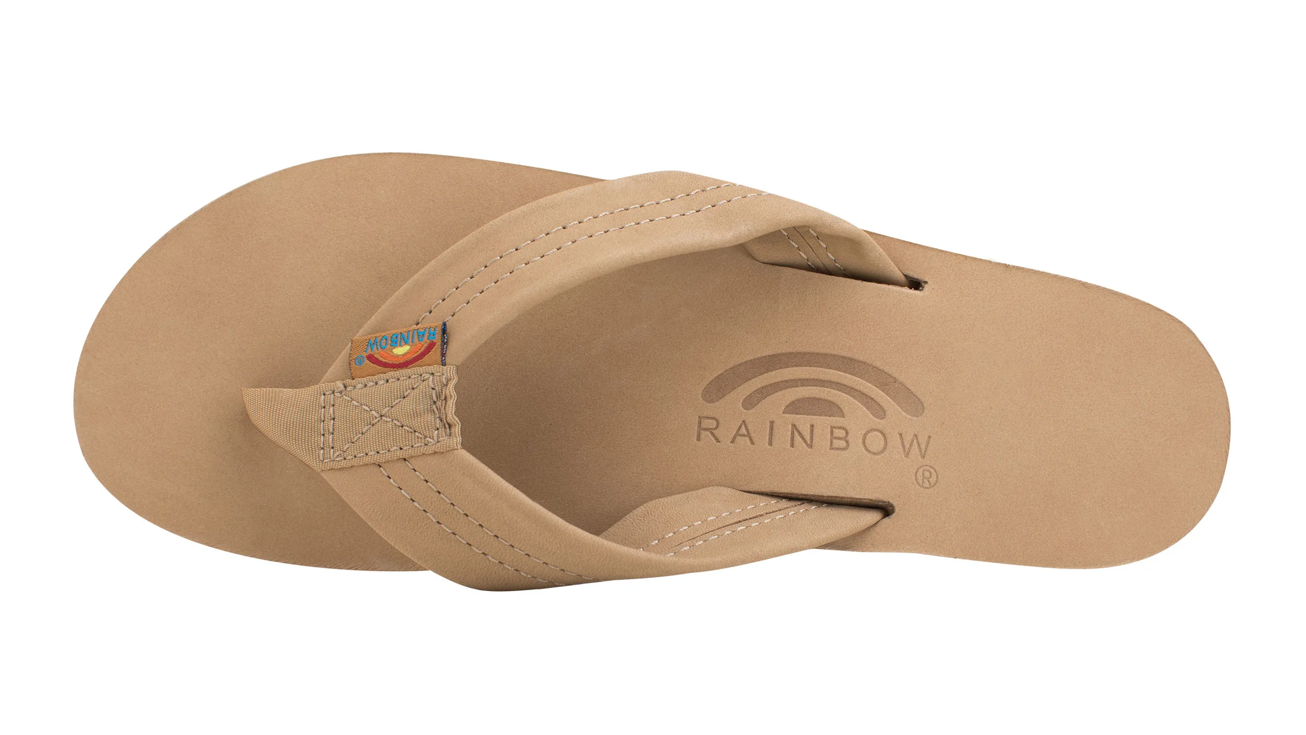 Women's Premier Leather Double Layer Sandals in Sierra Brown