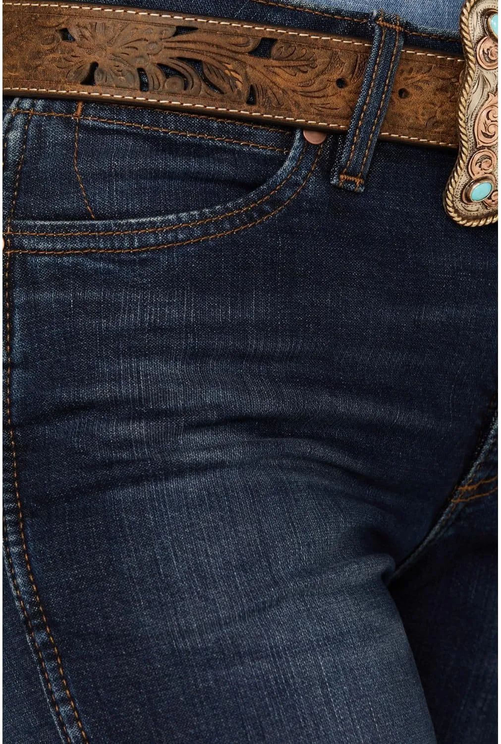 Wrangler Women's Retro High Rise Trouser Jeans