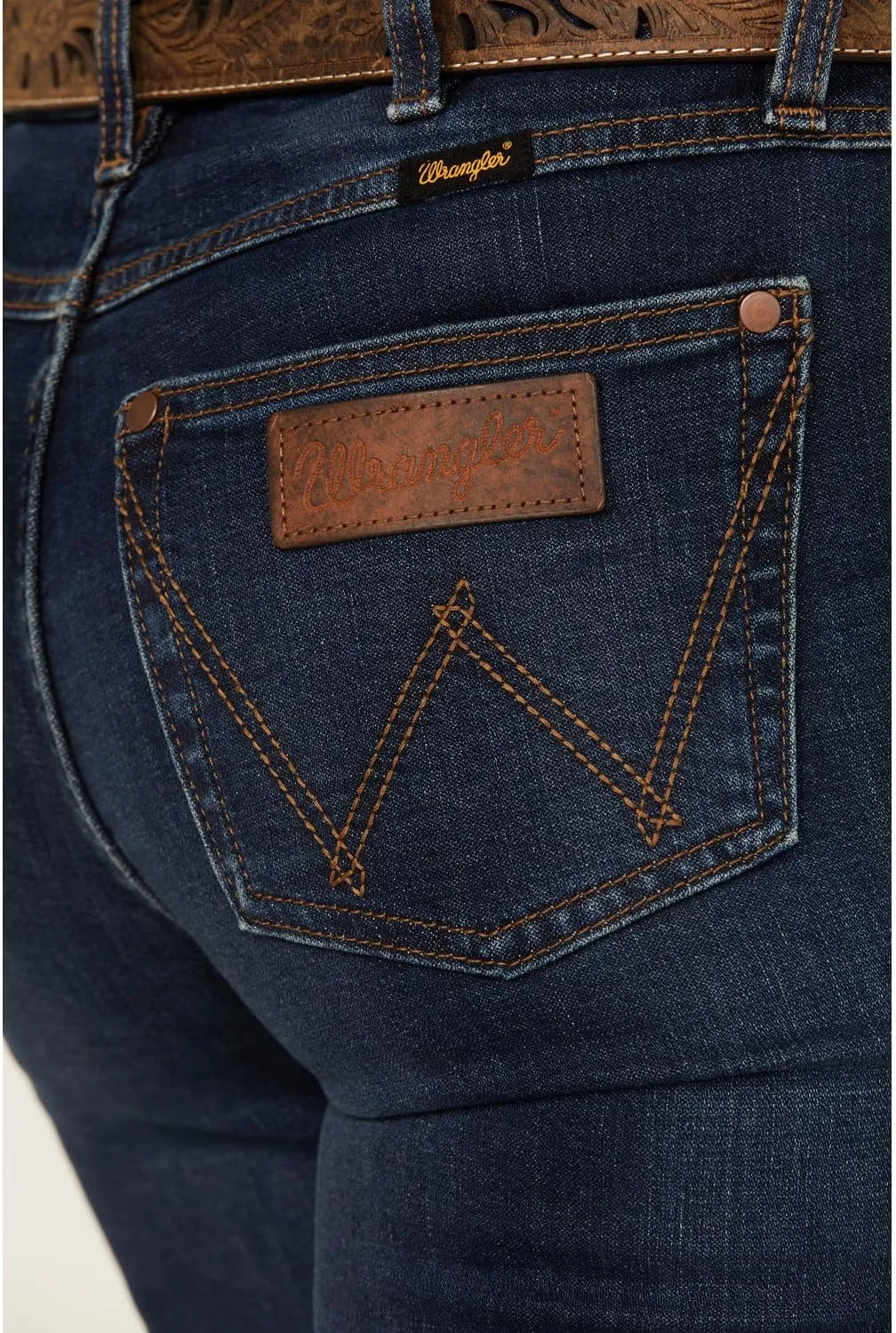 Wrangler Women's Retro High Rise Trouser Jeans